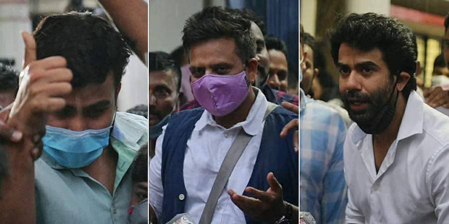 ಡ್ರಗ್ ಕೇಸ್: ಅಕುಲ್ ಬಾಲಾಜಿ, ಸಂತೋಷ್, ಯುವರಾಜ್ ಗೆ ಸತತ 8 ಗಂಟೆಗಳ ಕಾಲ ಸಿಸಿಬಿ ಡ್ರಿಲ್