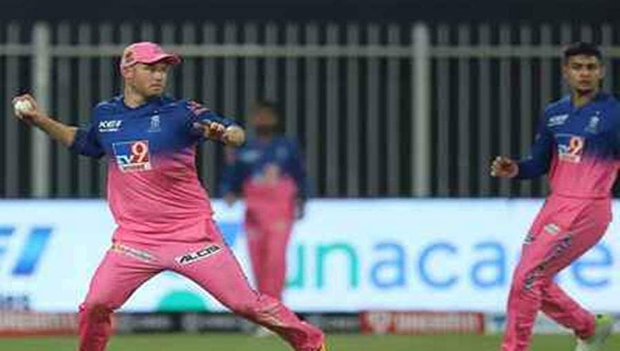 ಐಪಿಎಲ್ 2020: ಚೆನ್ನೈ ಸೂಪರ್ ಕಿಂಗ್ಸ್ ಗೆ 217 ರನ್ ಗಳ ಟಾರ್ಗೆಟ್ ನೀಡಿದ ರಾಜಸ್ಥಾನ್ ರಾಯಲ್ಸ್