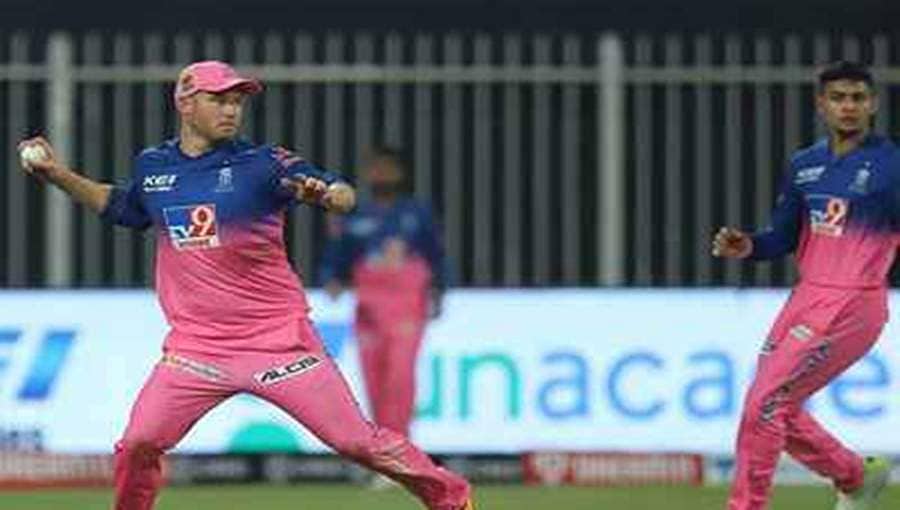 ಐಪಿಎಲ್ 2020: ಚೆನ್ನೈ ಸೂಪರ್ ಕಿಂಗ್ಸ್ ಗೆ 217 ರನ್ ಗಳ ಟಾರ್ಗೆಟ್ ನೀಡಿದ ರಾಜಸ್ಥಾನ್ ರಾಯಲ್ಸ್ 