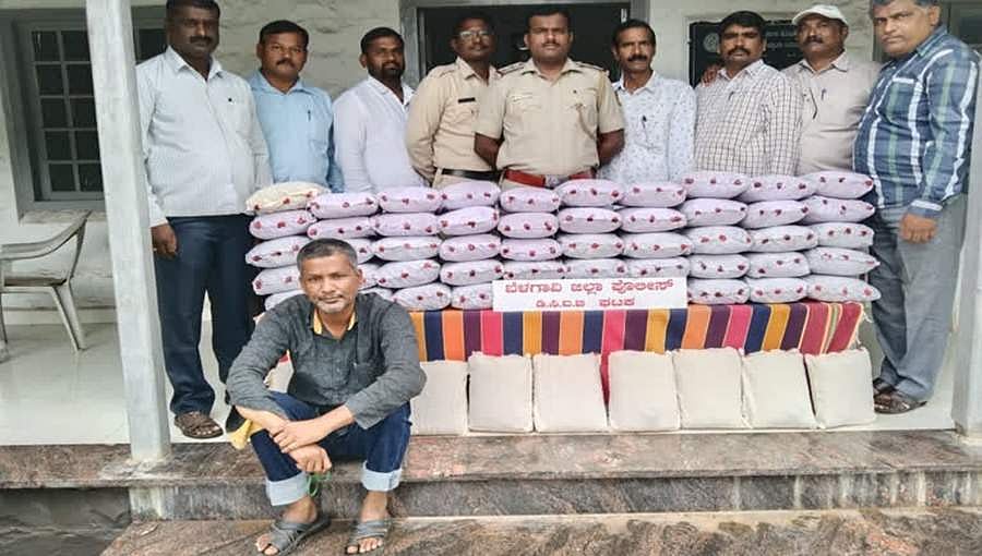 ಬೆಳಗಾವಿ ಪೋಲೀಸರ ಭರ್ಜರಿ ಬೇಟೆ: 24 ಲಕ್ಷ ರೂ. ಮೌಲ್ಯದ ಗಾಂಜಾ ವಶ, ಓರ್ವನ ಬಂಧನ
