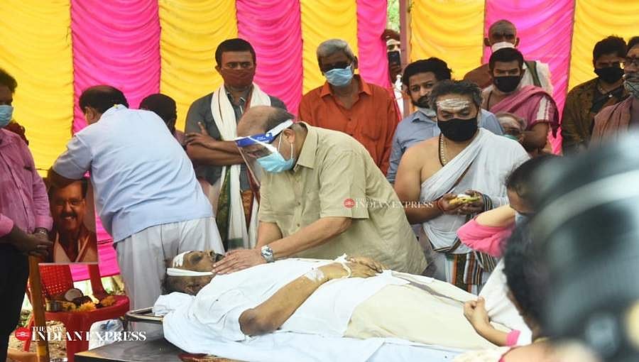 ಭೂ ತಾಯಿಯ ಮಡಿಲು ಸೇರಿದ ಸ್ವರ ಮಾಂತ್ರಿಕ ಎಸ್.ಪಿ. ಬಾಲಸುಬ್ರಹ್ಮಣ್ಯಂ