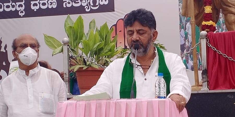 ಬಿಜೆಪಿ ಮುಕ್ತಗೊಳಿಸುವುದಕ್ಕಾಗಿ ಮತ್ತೊಂದು ಸ್ವಾತಂತ್ರ್ಯ ಹೋರಾಟ: ಡಿ.ಕೆ.ಶಿವಕುಮಾರ್