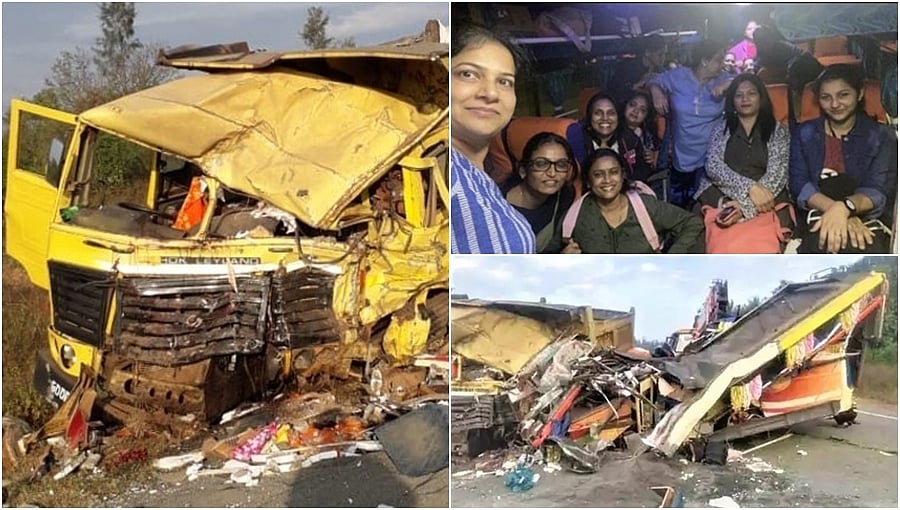 ಶಾಲಾ ಸ್ನೇಹಿತೆಯರ ಗೋವಾ ಟ್ರಿಪ್; 11 ಮಂದಿ ದುರ್ಮರಣ, ಅಪಘಾತದ ಭೀಕರ ಚಿತ್ರಗಳು!