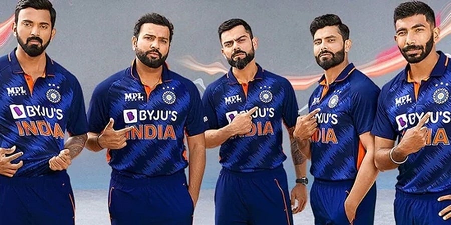 ಟಿ-20 ವರ್ಲ್ಡ್ ಕಪ್: ವಿರಾಟ್ ಕೊಹ್ಲಿ ಪಡೆಗೆ ಹೊಸ ಜೆರ್ಸಿ ಅನಾವರಣ!