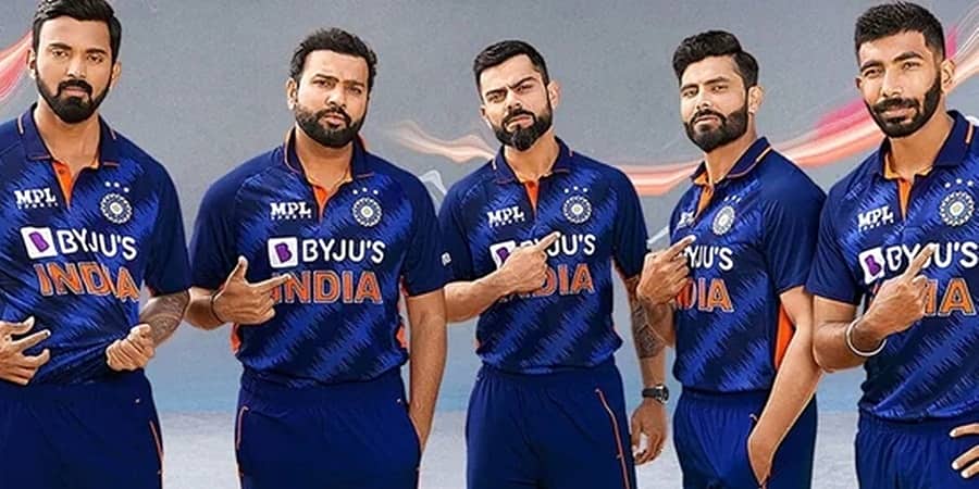 ಟಿ-20 ವರ್ಲ್ಡ್ ಕಪ್: ವಿರಾಟ್ ಕೊಹ್ಲಿ ಪಡೆಗೆ ಹೊಸ ಜೆರ್ಸಿ ಅನಾವರಣ!