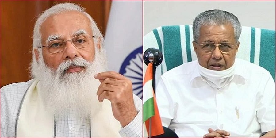 ಮಳೆಗೆ ಕೇರಳ ತತ್ತರ: ಮುಖ್ಯಮಂತ್ರಿ ವಿಜಯನ್ ಜೊತೆ ಪ್ರಧಾನಿ ನರೇಂದ್ರ ಮೋದಿ ಮಾತುಕತೆ