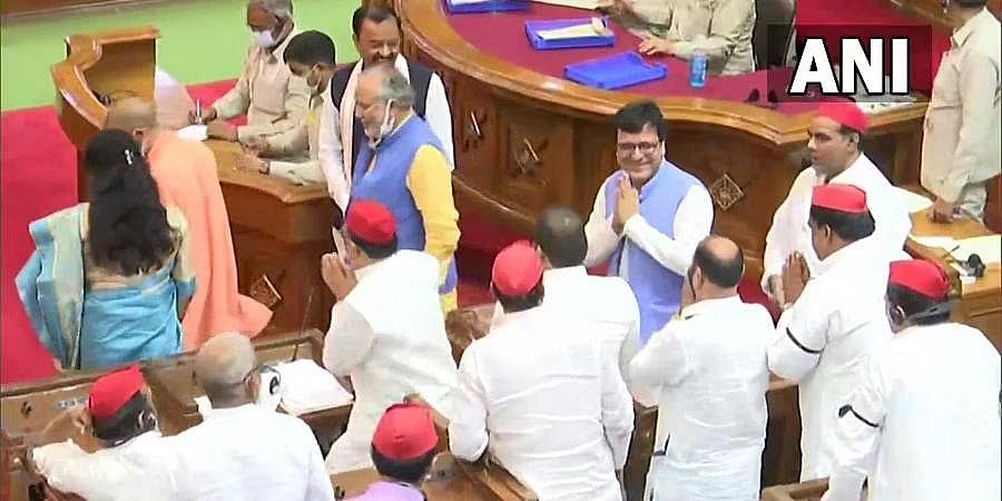 ಎಸ್ಪಿ ಬಂಡಾಯ ಶಾಸಕನಿಗೆ ಬಿಜೆಪಿ ಬೆಂಬಲ, ಉತ್ತರ ಪ್ರದೇಶ ವಿಧಾನಸಭೆ ಡೆಪ್ಯೂಟಿ ಸ್ಪೀಕರ್ ಆಗಿ ನಿತಿನ್ ಅಗರ್ವಾಲ್ ಆಯ್ಕೆ