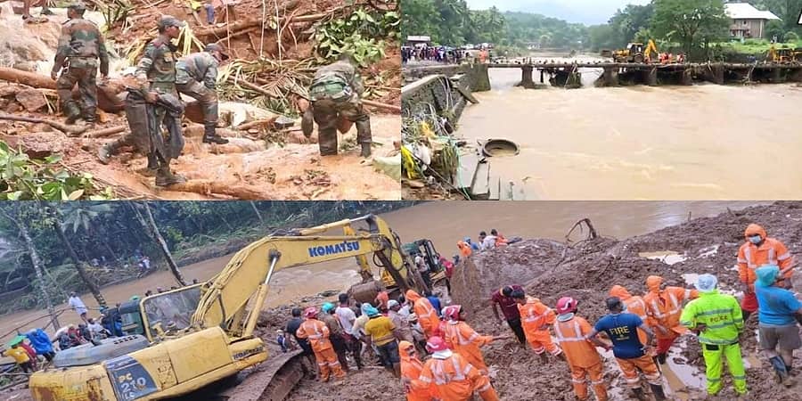 ಮಳೆಗೆ ಕೇರಳ ತತ್ತರ: ಪ್ರವಾಹ, ಭೂ ಕುಸಿತದಿಂದ ಮೃತಪಟ್ಟವರ ಸಂಖ್ಯೆ 27ಕ್ಕೆ ಏರಿಕೆ