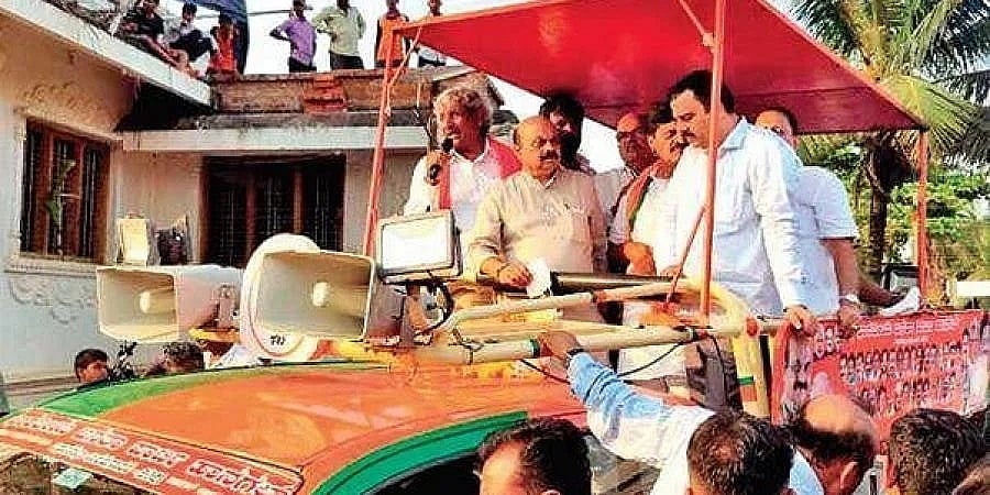 ಹಾನಗಲ್ ಉಪಚುನಾವಣೆ: ಅಭಿವೃದ್ಧಿ ಮಂತ್ರ ಪಠಿಸಿ ಮತಯಾಚಿಸಿದ ಸಿಎಂ ಬೊಮ್ಮಾಯಿ
