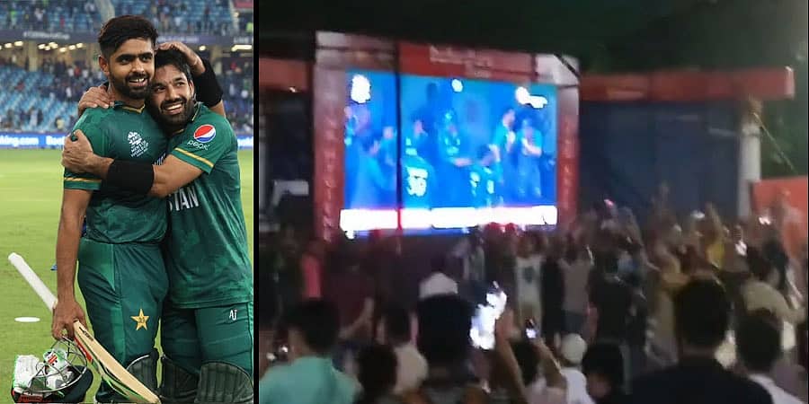 ಟಿ20 ವಿಶ್ವಕಪ್: ಭಾರತವನ್ನು ಮಣಿಸಿದ ಪಾಕ್, ಪಾಕಿಸ್ತಾನದಲ್ಲಿ ಮುಗಿಲು ಮುಟ್ಟಿದ ಸಂಭ್ರಮ, ಶುಭ ಕೋರಿದ ಗಣ್ಯರು