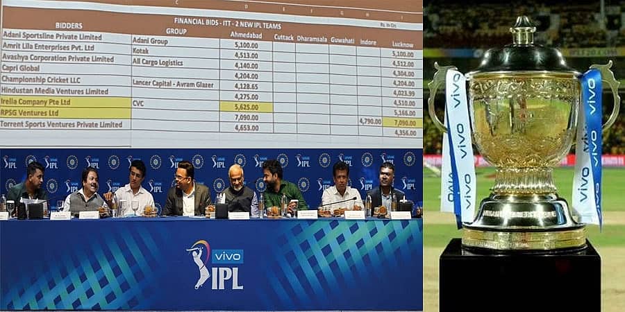ಐಪಿಎಲ್ ತಂಡಗಳ ಹರಾಜು: ಬಿಸಿಸಿಐ ಬೊಕ್ಕಸಕ್ಕೆ 12,700 ಕೋಟಿ ರೂ..; ಏನಿದು ಚಿನ್ನದ ಮೊಟ್ಟೆ ಇಡುವ ಕೋಳಿ ಕಥೆ!