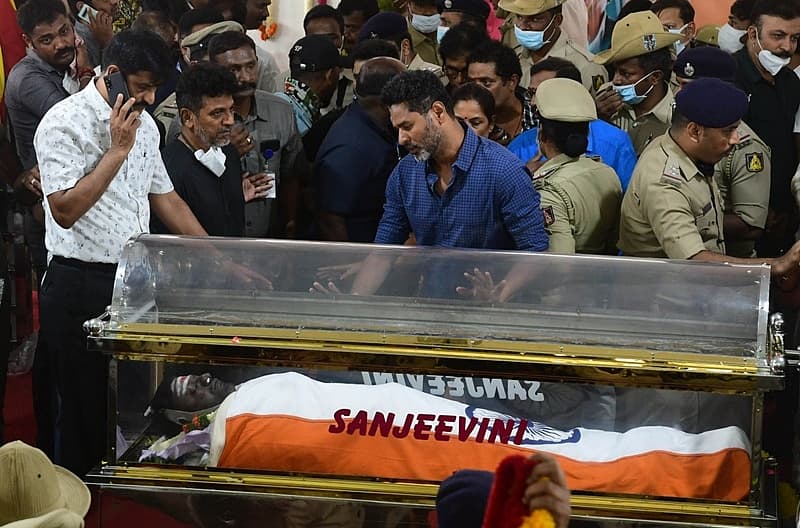 ಅಂತಿಮ ದರ್ಶನ ಪಡೆದ ಪ್ರಭುದೇವಾ