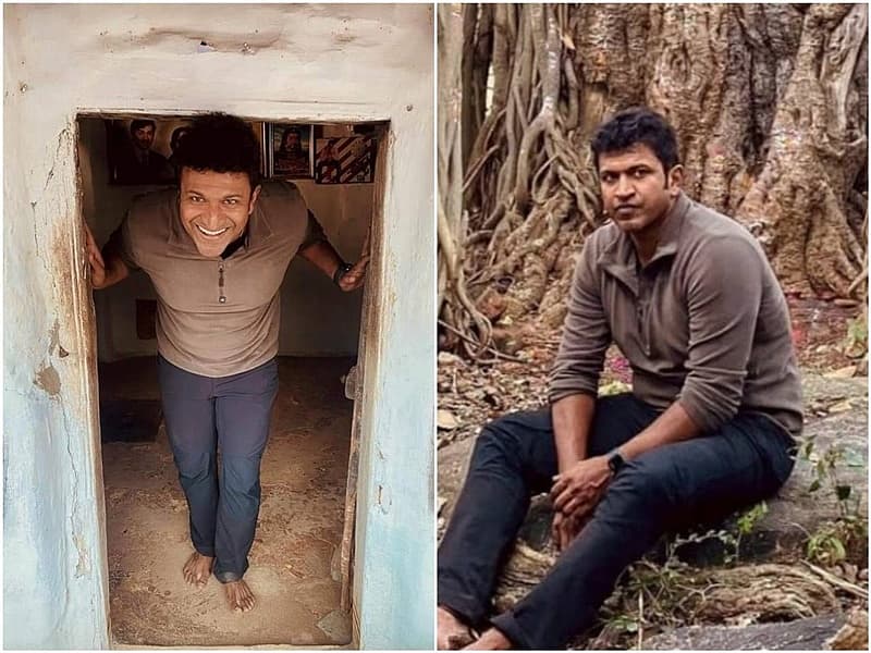 ತಮ್ಮ ಹುಟ್ಟಿದೂರು ಗಾಜನೂರಿನಲ್ಲಿ ಪೂರ್ವಿಕರ ಮನೆಯಲ್ಲಿ