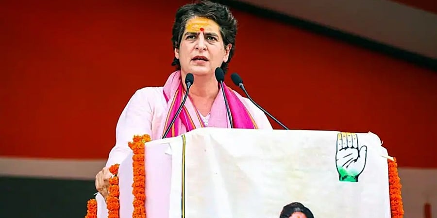 ಕಾಂಗ್ರೆಸ್ ನಿರ್ಮಿಸಿದ ರೈಲ್ವೆ, ವಿಮಾನ ನಿಲ್ದಾಣ, ರಸ್ತೆಗಳನ್ನು ಬಿಜೆಪಿ ಮಾರುತ್ತಿದೆ- ಪ್ರಿಯಾಂಕಾ ಗಾಂಧಿ