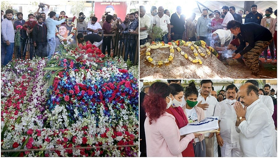 ಭೂತಾಯಿ ಮಡಿಲು ಸೇರಿದ ಪುನೀತ್. 66 ಸಾಧಕರಿಗೆ ಕನ್ನಡ ರಾಜ್ಯೋತ್ಸವ ಪ್ರಶಸ್ತಿ. ನಾಯಿಗಳ ದಾಳಿಗೆ ಬಾಲಕ ಬಲಿ!