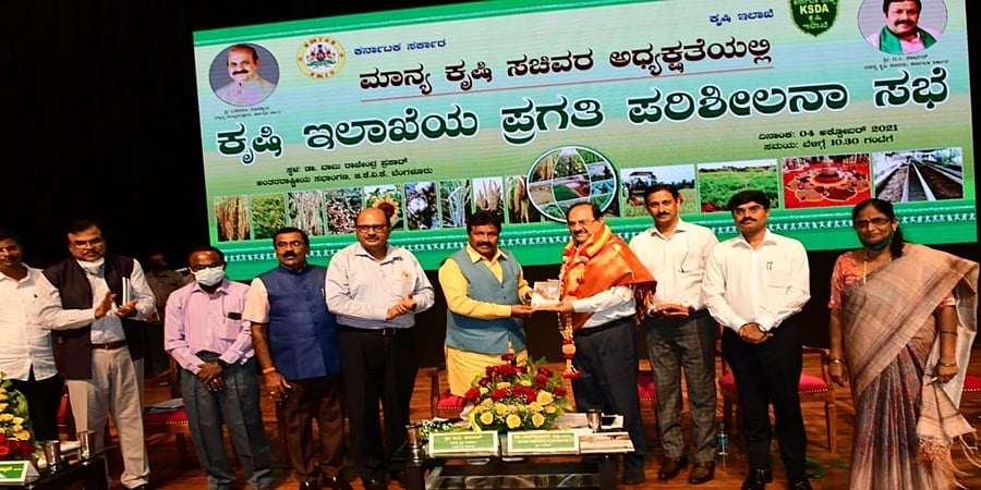 ರಾಜ್ಯದ ರೈತರ ಆದಾಯ ದ್ವಿಗುಣಗೊಳಿಸಲು ಉನ್ನತ ಮಟ್ಟದ ಸಮಿತಿ- ಸಚಿವ ಬಿ. ಸಿ.ಪಾಟೀಲ್