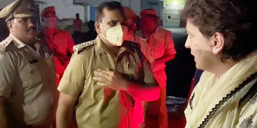 ಲಖೀಂಪುರ ಹಿಂಸಾಚಾರ ಪ್ರಕರಣ: ಶಾಂತಿಭಂಗ ಆರೋಪ, ಪ್ರಿಯಾಂಕಾ ವಾದ್ರಾ ಸೇರಿ 11 ಮಂದಿ ವಿರುದ್ಧ ಎಫ್ಐಆರ್