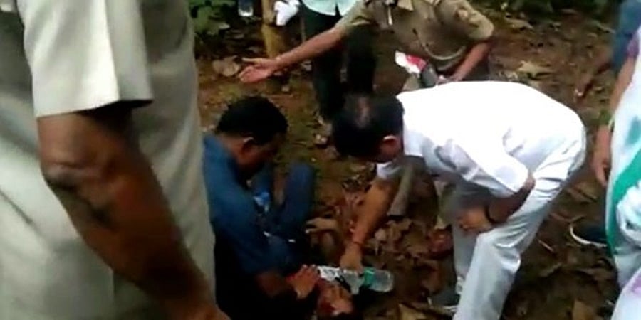 ಶಿವಮೊಗ್ಗ: ಅಪಘಾತದಲ್ಲಿ ಗಾಯಗೊಂಡವರನ್ನು ಆಸ್ಪತ್ರೆಗೆ ದಾಖಲಿಸಿ ಮಾನವೀಯತೆ ಮೆರೆದ ಗೃಹ ಸಚಿವ ಆರಗ ಜ್ಞಾನೇಂದ್ರ