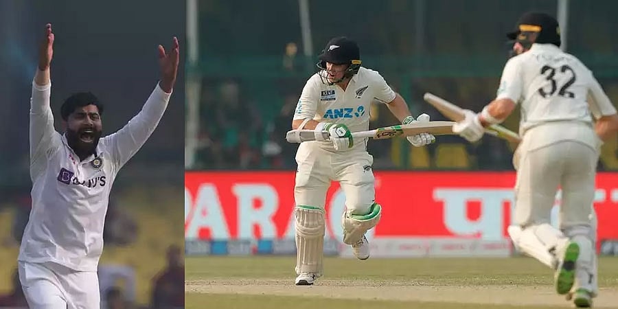 ಭಾರತ vs ನ್ಯೂಜಿಲೆಂಡ್ ಮೊದಲ ಟೆಸ್ಟ್: ಕಿವೀಸ್ ಬ್ಯಾಟ್ಸ್ ಮನ್ ಗೆ 3 ಬಾರಿ ಜೀವದಾನ, ದಾಖಲೆ ನಿರ್ಮಾಣ