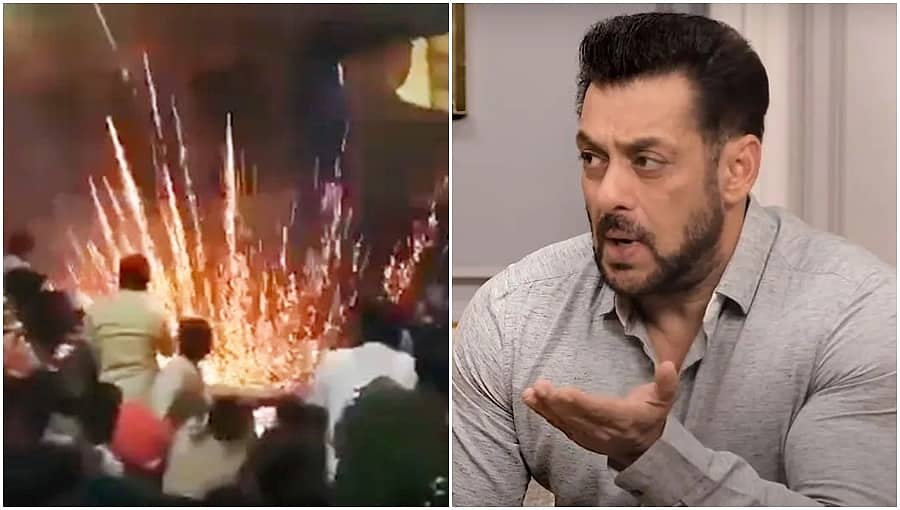 ದಯಮಾಡಿ ಪಟಾಕಿ ಹೊಡಿಬೇಡಿ: ಅಭಿಮಾನಿಗಳ ಅತಿರೇಕದ ವರ್ತನೆಗೆ ಬಾಲಿವುಡ್ ನಟ ಸಲ್ಮಾನ್ ಖಾನ್ ಬೇಸರ, ವಿಡಿಯೋ