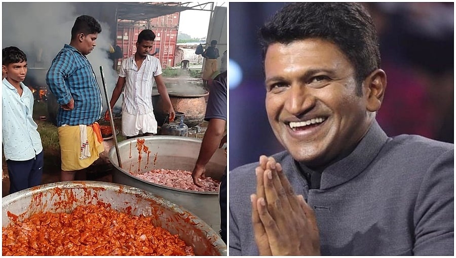 'ಅಪ್ಪು' ಅಗಲಿ ಇಂದಿಗೆ 12 ದಿನ: ದೊಡ್ಮನೆ ಕುಟುಂಬದಿಂದ ಅರಮನೆ ಮೈದಾನದಲ್ಲಿ ಅನ್ನಸಂತರ್ಪಣೆ, ಖಾಕಿ ಪಹರೆ
