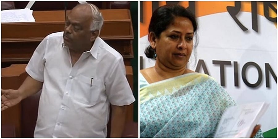ಮಹಿಳಾ ದ್ವೇಷಿ ವರ್ತನೆಯಲ್ಲಿ ಕಾಂಗ್ರೆಸ್, ಬಿಜೆಪಿ ಒಟ್ಟಾಗಿವೆ: ಪ್ರಣಬ್ ಪುತ್ರಿ