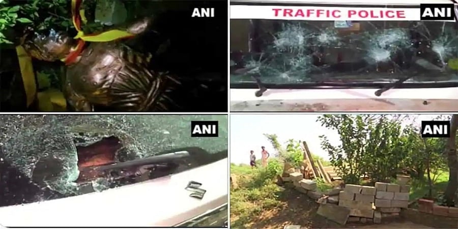ಭಾಷೆ, ಭಾವನೆಗಳ ಮಧ್ಯೆ ಬೆಂಕಿ ಹಚ್ಚಿ ರಾಜಕೀಯ ಬೇಳೆ ಬೇಯಿಸಿಕೊಳ್ಳಲು ಕಾಂಗ್ರೆಸ್ ಹವಣಿಕೆ: ಬಿಜೆಪಿ ಟೀಕೆ