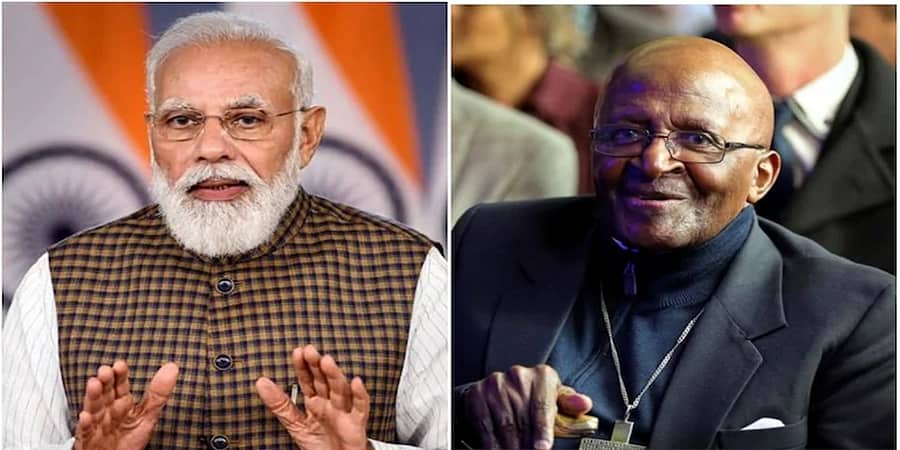 ದ.ಆಫ್ರಿಕಾದ ಆರ್ಚ್ ಬಿಷಪ್ ಡೆಸ್ಮಂಡ್ ಟುಟು ನಿಧನ: ಪ್ರಧಾನಿ ನರೇಂದ್ರ ಮೋದಿ ಸಂತಾಪ