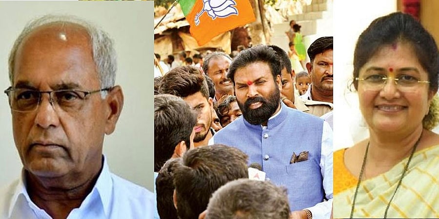 ನಾಯಕನಹಟ್ಟಿಯಲ್ಲಿ ಸಚಿವ ಬಿ.ಶ್ರೀರಾಮುಲು, ಕುಕನೂರಿನಲ್ಲಿ ಸಚಿವ ಆಚಾರ್, ಯಕ್ಸಂಬಾದಲ್ಲಿ ಶಶಿಕಲಾ ಜೊಲ್ಲೆಗೆ ಮುಖಭಂಗ, ಕಾಂಗ್ರೆಸ್ ಗೆಲುವು