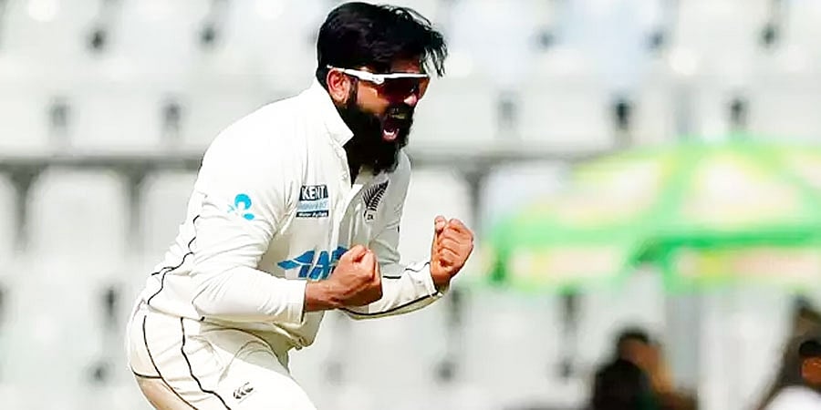 'ಒಂದೇ ಇನ್ನಿಂಗ್ಸ್ ನಲ್ಲಿ 10 ವಿಕೆಟ್': ಭಾರತದ ವಿರುದ್ಧ ವಿಶ್ವದಾಖಲೆ ಬರೆದ ಕಿವೀಸ್ ಬೌಲರ್ 'ಎಜಾಜ್ ಪಟೇಲ್'