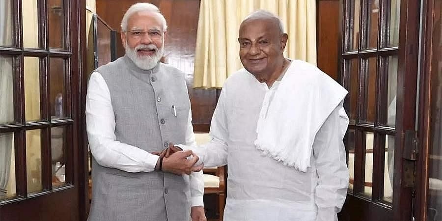 ಕೊಟ್ಟ ಮಾತಿನಂತೆ ಲೋಕಸಭೆ ಸ್ಥಾನಕ್ಕೆ 2014ರಲ್ಲಿ ರಾಜೀನಾಮೆ ನೀಡುವ ಆಶಯ ಪ್ರಕಟಿಸಿದ್ದ ದೇವೇಗೌಡರು: ಮನವಿ ತಿರಸ್ಕರಿಸಿದ್ದ ಮೋದಿ