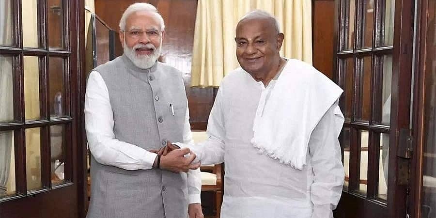 ಕೊಟ್ಟ ಮಾತಿನಂತೆ ಲೋಕಸಭೆ ಸ್ಥಾನಕ್ಕೆ 2014ರಲ್ಲಿ ರಾಜೀನಾಮೆ ನೀಡುವ ಆಶಯ ಪ್ರಕಟಿಸಿದ್ದ ದೇವೇಗೌಡರು: ಮನವಿ ತಿರಸ್ಕರಿಸಿದ್ದ ಮೋದಿ