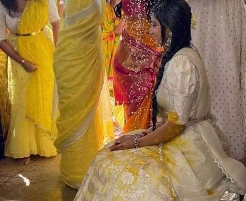 ಅರಿಶಿಣ ಶಾಸ್ತ್ರದ ಫೋಟೋಗಳು