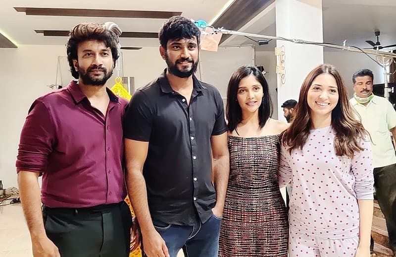ತೆಲುಗಿನ ಮಿಲ್ಕ್ ಬ್ಯೂಟಿ ತಮನ್ನಾಗೂ ಮದುವೆಗೆ ಕರೆ ಹೋಗಿತ್ತು.