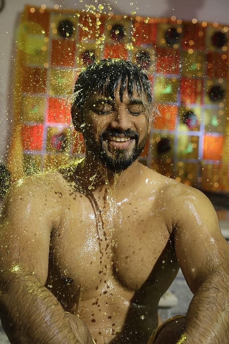 ಮದುವೆಗೆ ಮುನ್ನ ಅರಶಿನ ಶಾಸ್ತ್ರದಲ್ಲಿ ಮಿಂದೆದ್ದ ಡಾರ್ಲಿಂಗ್ ಕೃಷ್ಣ