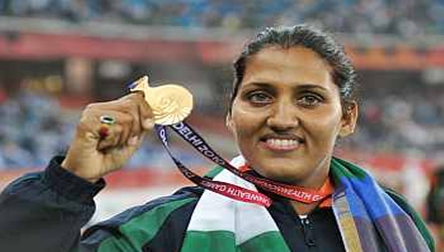 ದೆಹಲಿ ಕಾಮನ್ ವೆಲ್ತ್ ಗೇಮ್ಸ್  ಚಿನ್ನದ ಪದಕ ವಿಜೇತೆ ಕೃಷ್ಣಾ ಪೂನಿಯಾಗೆ ಕೋವಿಡ್-19 ಪಾಸಿಟಿವ್ 