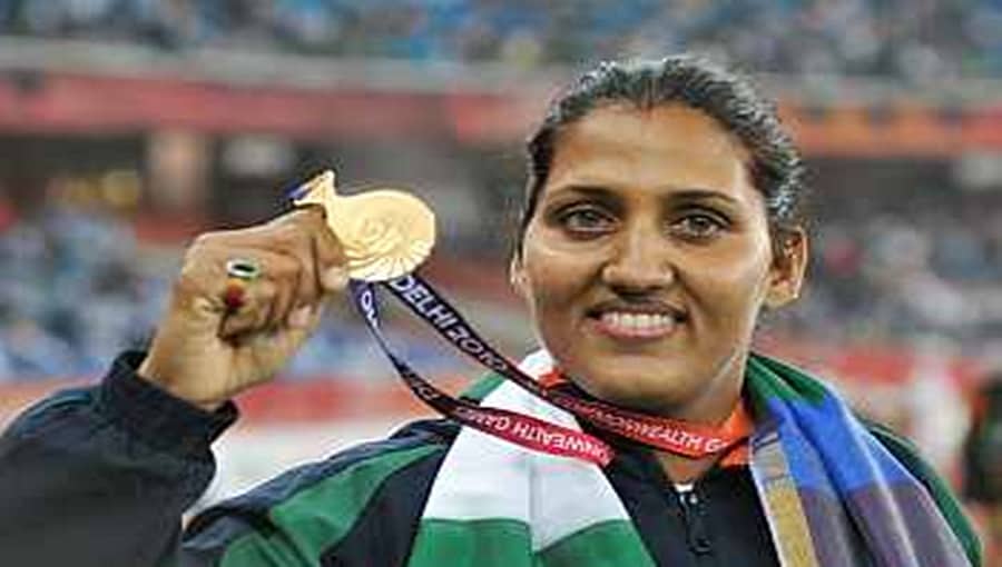 ದೆಹಲಿ ಕಾಮನ್ ವೆಲ್ತ್ ಗೇಮ್ಸ್ ಚಿನ್ನದ ಪದಕ ವಿಜೇತೆ ಕೃಷ್ಣಾ ಪೂನಿಯಾಗೆ ಕೋವಿಡ್-19 ಪಾಸಿಟಿವ್
