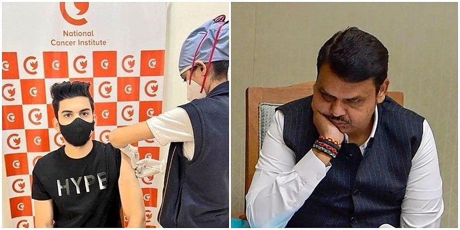 ''ಮಹಾ''ವಿವಾದ: ದೇವೇಂದ್ರ ಫಡ್ನವಿಸ್' ರ 22 ವರ್ಷದ ಸೋದರ ಸಂಬಂಧಿಗೆ ಕೋವಿಡ್-19 ಲಸಿಕೆ! 