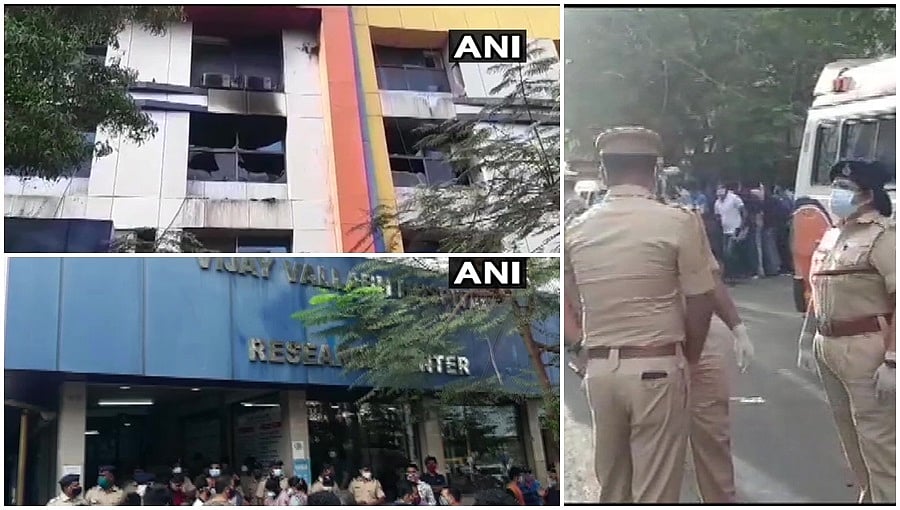 ಮಹಾರಾಷ್ಟ್ರದ ಪಾಲ್ಘರ್ ಜಿಲ್ಲೆಯ ಕೋವಿಡ್ ಆಸ್ಪತ್ರೆಯಲ್ಲಿ ಬೆಂಕಿ ಅವಘಡ: 13 ರೋಗಿಗಳು ಸಜೀವ ದಹನ