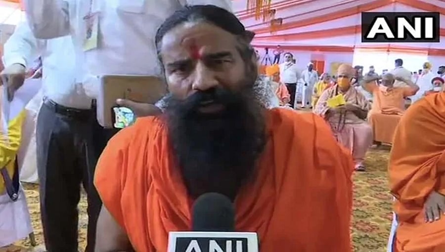 ಟೂಲ್ಕಿಟ್ ಬಳಸಿ ಕುಂಭಮೇಳ ಹಾಗೂ ಹಿಂದೂ ಧರ್ಮದ ವಿರುದ್ಧ ಅಪಪ್ರಚಾರ ಪ್ರಯತ್ನ ನಡೆಯುತ್ತಿದೆ: ರಾಮದೇವ್