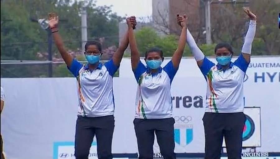 ಆರ್ಚರಿ ವಿಶ್ವಕಪ್: ಭಾರತೀಯ ಮಹಿಳಾ ತಂಡಕ್ಕೆ ಸ್ವರ್ಣ ಪದಕ