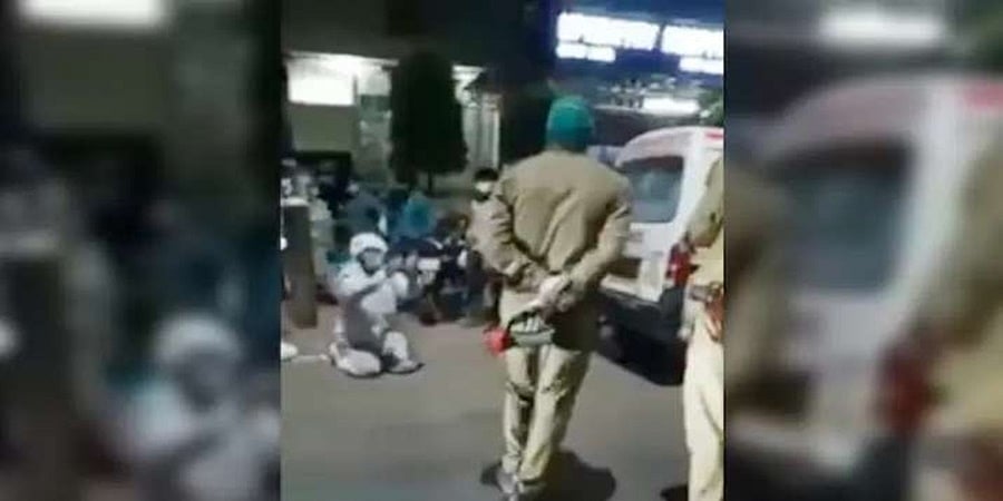 ಯುವಕನಿಂದ ಆಕ್ಸಿಜನ್ ಕಸಿದುಕೊಂಡಿದ್ದ ಆರೋಪ: ಆರಕ್ಷಕನ ವಿರುದ್ಧ ತನಿಖೆಗೆ ಆದೇಶ