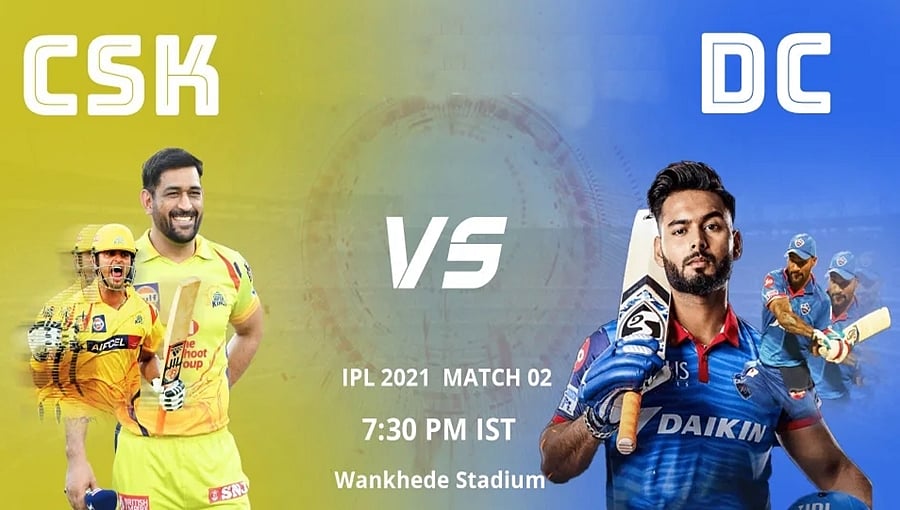 ಐಪಿಎಲ್ 2021: ನಾಳೆ ಚೆನ್ನೈ-ದೆಹಲಿ ಮುಖಾಮುಖಿ