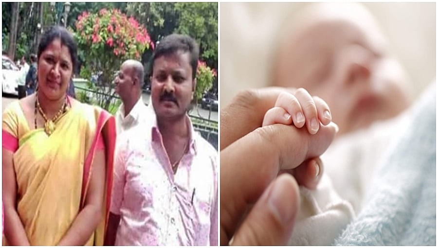 ಮಂಡ್ಯ: 9 ವರ್ಷ ಕಾದಿದ್ದ ತಂದೆ ಕೊನೆಗೂ ಮಗು ಮುಖ ನೋಡದೆ ಸಾವು, ಮಗು ಹಡೆದ 5ನೇ ದಿನಕ್ಕೆ ಕೊರೋನಾಗೆ ತಾಯಿಯೂ ಬಲಿ
