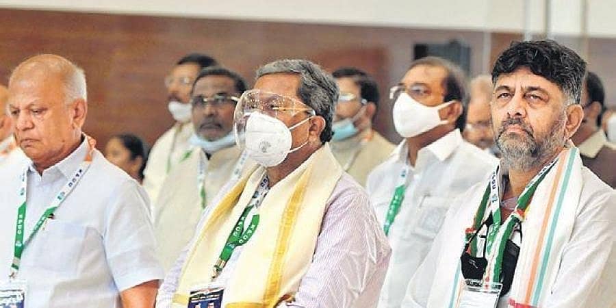 ರಾಜ್ಯದ ಜನರ ಹಿತ ಕಾಪಾಡುವಲ್ಲಿ ಬಿಜೆಪಿ ಸರ್ಕಾರ ವಿಫಲ: ಡಿಕೆಶಿ, ಸಿದ್ದರಾಮಯ್ಯ ಆರೋಪ