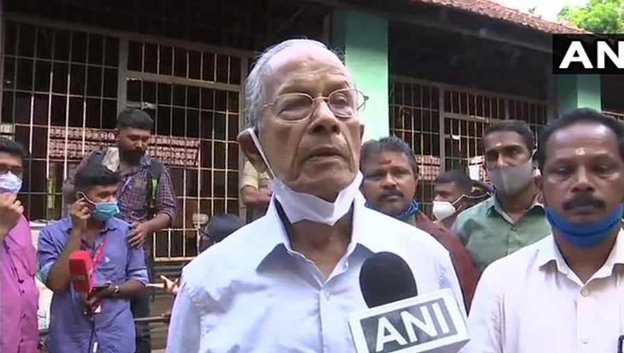 ಕೇರಳ ವಿಧಾನಸಭೆ ಚುನಾವಣೆ: ಬಿಜೆಪಿ ಅಭ್ಯರ್ಥಿ ಮೆಟ್ರೋಮ್ಯಾನ್ ಇ.ಶ್ರೀಧರನ್ ಮುನ್ನಡೆ