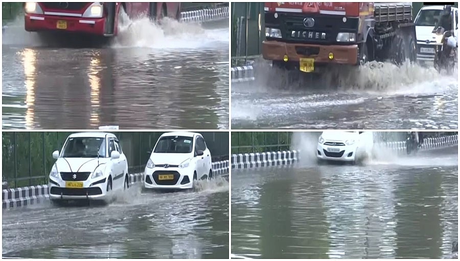 ಟೌಕ್ಟೇ ಚಂಡಮಾರುತ: ರಾಜಧಾನಿ ದೆಹಲಿಯಲ್ಲಿ ಧಾರಾಕಾರ ಮಳೆ, ಹಲವು ಪ್ರದೇಶಗಳು ಜಲಾವೃತ