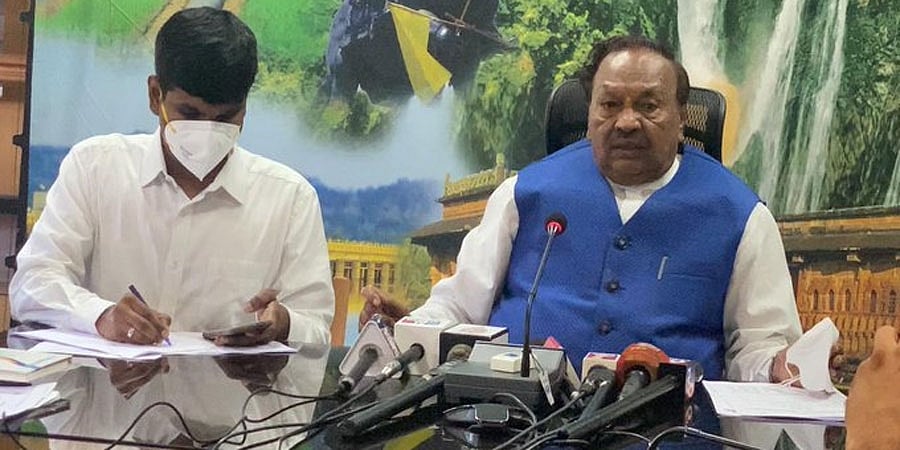 ಸೋಮವಾರದಿಂದ ಶಿವಮೊಗ್ಗದಲ್ಲಿ ಸಂಪೂರ್ಣ ಲಾಕ್ ಡೌನ್: ಸಚಿವ ಕೆ.ಎಸ್.ಈಶ್ವರಪ್ಪ