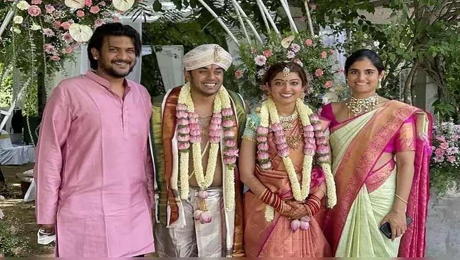 ಉದ್ಯಮಿ ನಿತಿನ್ ರಾಜು, ನಟಿ ಪ್ರಣಿತಾ ಸುಭಾಷ್ ಸರಳ ವಿವಾಹ