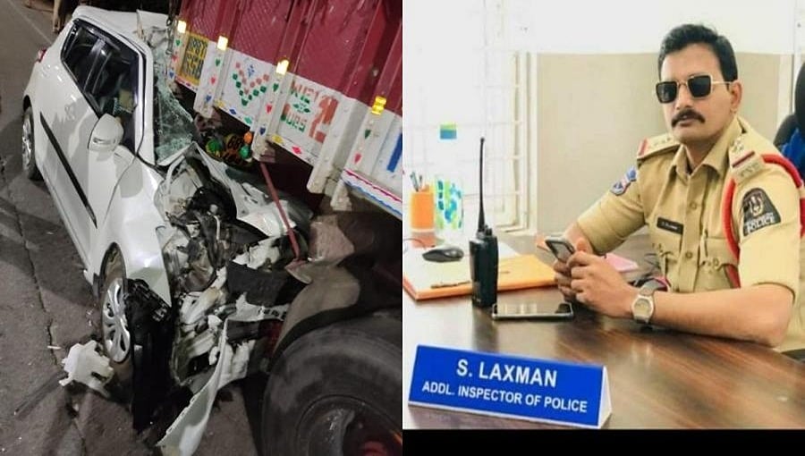 ಭೀಕರ ರಸ್ತೆ ಅಪಘಾತ: ಹೈದರಾಬಾದ್ ಎಎಸ್ಐ ಮತ್ತು ಪತ್ನಿ ಸ್ಥಳದಲ್ಲೇ ಸಾವು, 7 ವರ್ಷದ ಮಗು ಪಾರು